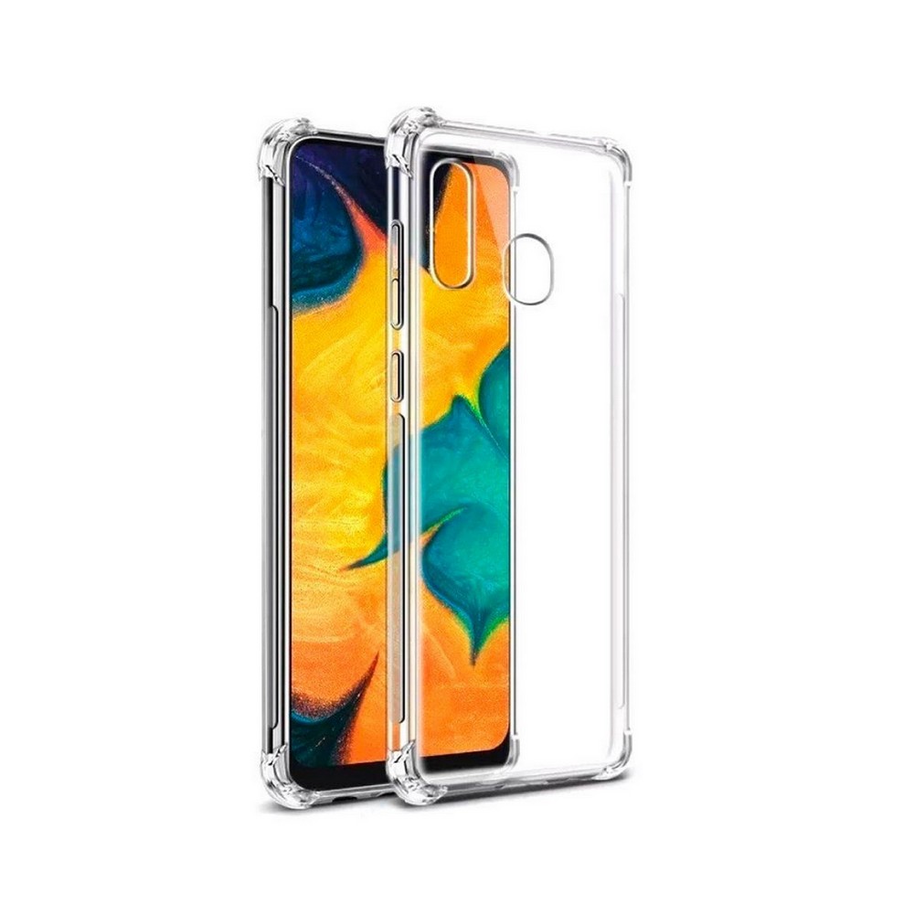 Capa para Celular Samsung Galaxy A20 TPU Antishock Transparente - Gbmax -  1670 - Yakao
