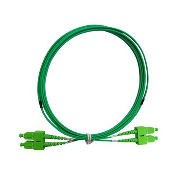 Cabo Patch Cord SC/APC-SC/APC 09/125 Fibra Optica 2,5M Duplo Seccon Fiber - MC-06.01.08.22925U-SINOP-03