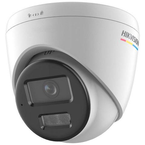 Câmera CFTV IP PoE DS-2CD1347G2H-LIU Dome Full HD 4.0MP ColorVu 30m 2,8 mm Microfone Embutido Hikvision