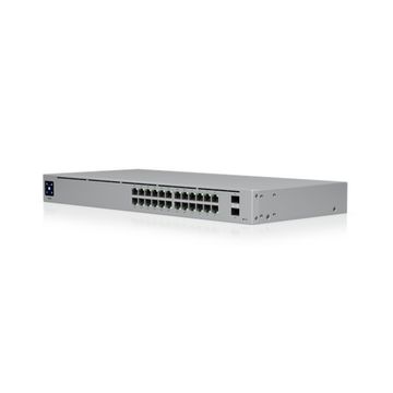 Switch PoE+ Ubiquiti Unifi USW-24-POE 95W 24 Portas Gigabit + 2 SFP-SINOP-03