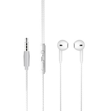 Fone de Ouvido Intra-Auricular com Microfone com Plug P2 Preto Lecoo - EH104WH