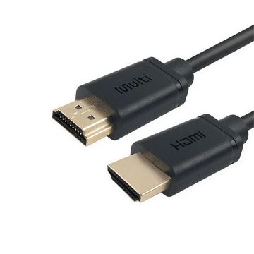Cabo HDMI Macho x Macho 2.0 4K HDR 2,0 Metros Conectores Banhado a Ouro Multilaser - WI520-SINOP-03