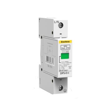 Dispositivo DPS 1 Polo 275V 15kA Enerbras - DPS-E15-SINOP-03