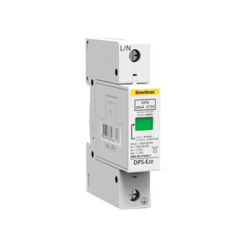 Dispositivo DPS 1 Polo 275V 20kA Enerbras - DPS-E20-SINOP-03