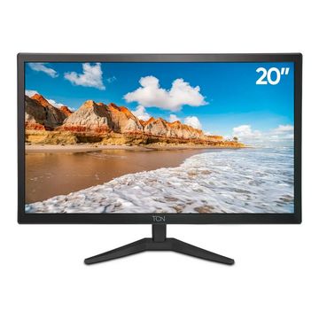 Monitor TCN | Goldentec Office Tela 20 LED IPS 60hz 5ms HD Preto 1x VGA 1x HDMI - 65200