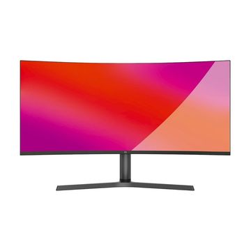 Monitor Duex Tela 34 Ultra Wide LED VA Quad HD 180Hz 1ms Preto 2x Display Port 2x HDMI - DXPRO340P Ajuste de altura