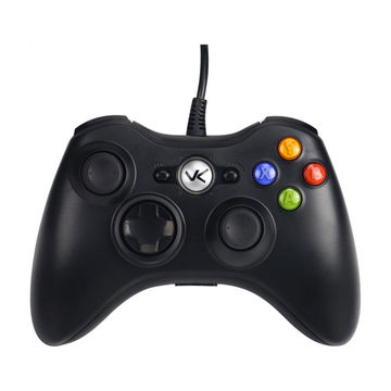 Controle para Xbox 360 e Pc com Fio 14 Botões Preto - 107489