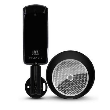 Sensor Infravermelho Ativo Fotocelula 1 Feixe Articulador Integrado Alcance Até 10 Metros JFL - IRFLEX-110-SINOP-03