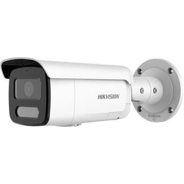 Câmera CFTV IP PoE DS-2CD2T47G2H-LISU/SL 2.8MM Bullet 4.0MP IR 60m 2,8 mm ColorVu Hikvision