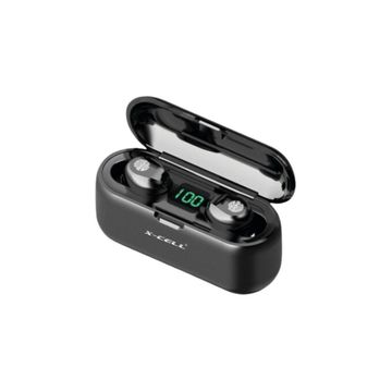 Fone de Ouvido Auricular TWS Bluetooth 5.3 Preto X-Cell - XC-BTH-50 - 141327