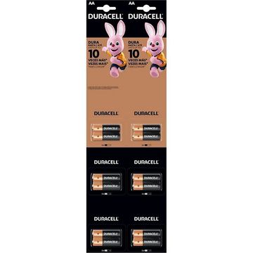 Pilha Alcalina AA Duracell - Blister com 12 Pilhas