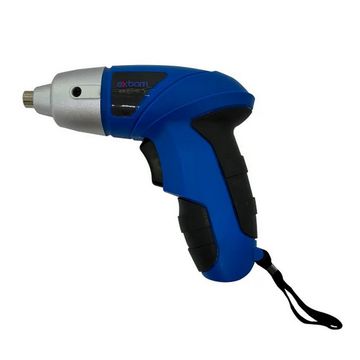 Parafusadeira à Bateria 4,8 Volts Exbom - PFU49A - Kit com 44 Bits e Fonte de Alimentação Bivolt