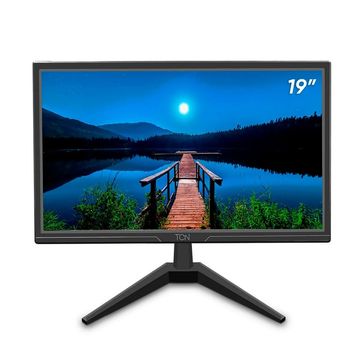 Monitor TCN | Goldentec Office Tela 19 LED 60hz 5ms HD Preto 1x VGA 1x HDMI - 68723