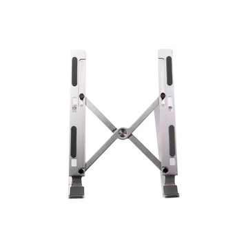 Base para Notebook até 17 polegadas Preto Ergonômico com Ajuste de Altura de Alumínio Goldentec - 69307