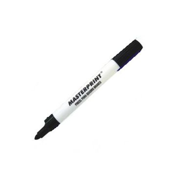 Caneta para Quadro Branco Caixa com 12 Unidades Preto - Masterprint - MP617