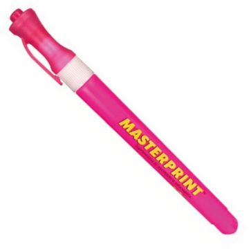Caneta Marca Texto Gel Rosa com 12 unidades Masterprint - MP614