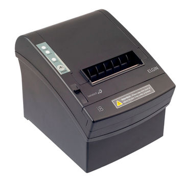 Impressora Térmica Não Fiscal Elgin 203dpi I8 USB, Ethernet e Serial Preto - 46I8USECKD00 / 46I8USECKD09 - com Guilhotina-ES-06