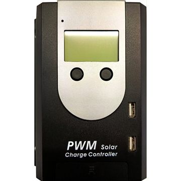 Controlador de Carga Solar PWM 30A 12/24V - Trx Solar - GT4024-30A