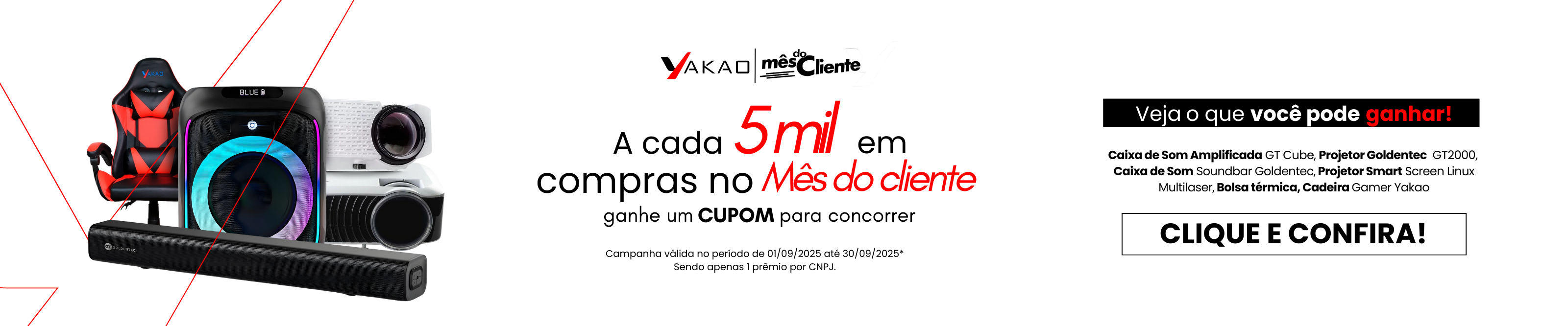 Mês do cliente