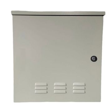 Rack Outdoor Aço 12U 12x300mm Bege Fibra Metal - RO12300