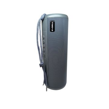 Caixa de Som Portátil X-Cell 20W Bluetooth, Lanterna, USB, Auxiliar, FM, TF, TWS Cinza - XC-CP-204