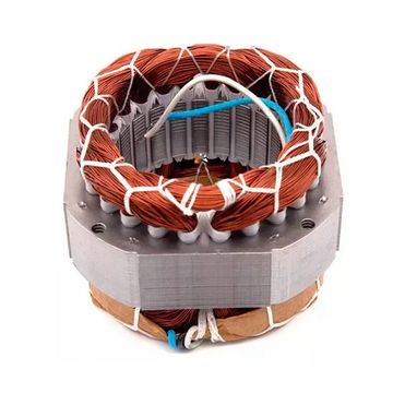 Estator de Bobina para Motor Elétrico Q30mm 1/3Hp 127 Volts BV Garen - A01103