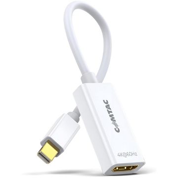 Conversor Mini-DisplayPort Macho para HDMI Fêmea Preto Comtac - 22149284 - com Cabo de 0,15cm