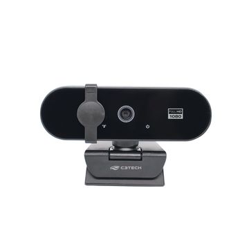 Webcam 2.0MP C3TECH WB-150 Resolução Full HD 1080P com Microfone - WB-150-SINOP-03