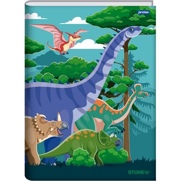 Caderno Brochurão Capa Dura Costurado 80 Fls 200x275 Stone - Unitário - Jandaia - 68867-77
