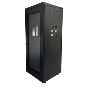 Rack para Servidor Piso 44U 670mm 19POL Preto - Produto Entregue Desmontado na Caixa - Fibra Metal - RP44670 DESM