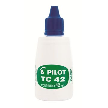 Tinta para Carimbo 42ml Caixa com 12 Unidades Azul - Pilot - TC42 AZ