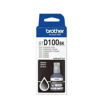 Tinta para Cartucho Brother Preto Original - BTD100BK -  7.500 páginas para DCP-T230, DCP-T430W, DCP-T436W, DCP-T530DW, DCP-T730DW e DCP-T830DW-ES-06