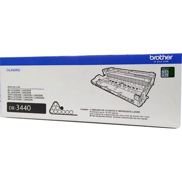 Cilindro Brother DR3440 Preto Original para HL-L6202DW / HL-L5102DW / HL-L5202DW / HL-L6402DW / DCP-L5502DN / DCP-L5602DN-ES-06