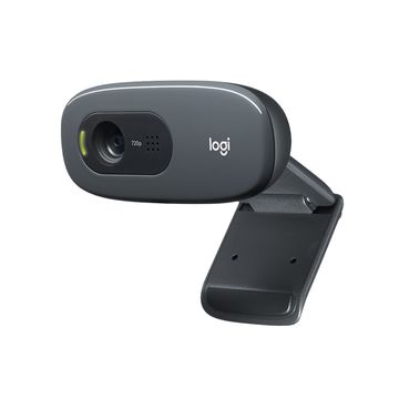 Webcam 1.0MP Logitech C270 Resolução HD 720P com Microfone - 960-000694-ES-06