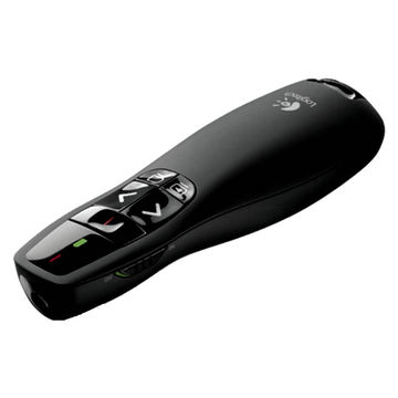 Apresentador para Projetor sem Fio com Laser até 10 Metros de Alcance Logitech - R400-ES-06