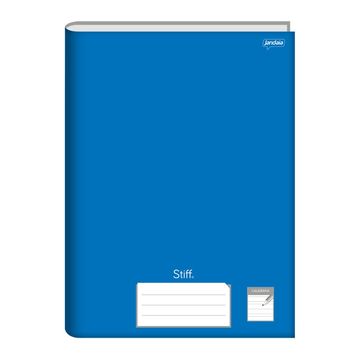 Caderno Caligrafia Capa Dura Costurado 96 Fls 200x275 Stiff Azul Jandaia - Unitário - 54945-55