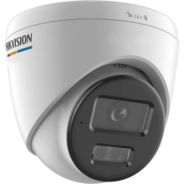 Câmera CFTV IP PoE DS-2CD1327G2H-LIUF/SRB Dome Full HD 2.0MP ColorVu 30m 2,8 mm Microfone Embutido Hikvision