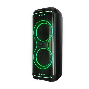 Caixa de Som Amplificada GT Evoke 2001 2000w Rms TWS, Bluetooth, USB, Cartão de memória, e Entrada Auxiliar Goldentec Get - 72427