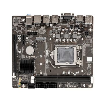 Placa Mãe Get GT H61 M2 Box para Intel LGA 1155 Memória DDR3 Som Video e Rede-SINOP-03
