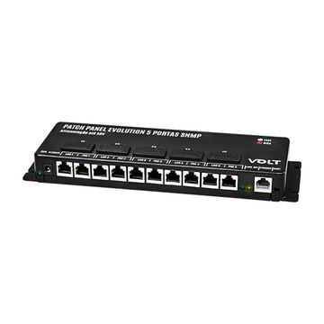 Patch Panel Gerenciável Volt 5 Portas 10/100/1000 com PoE até 48 Volts - 12.02.021-SINOP-03