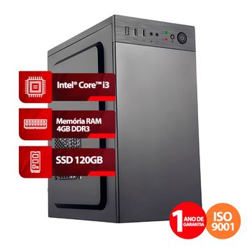 Micro Computador Get 73022 Core i3 2120 Memória 4 GB SSD 120 GB sem Monitor-SINOP-03