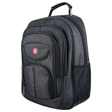 Mochila para Notebook 18 Polegadas  Preto Cabo de Aço Yins Brasil - YS-28112