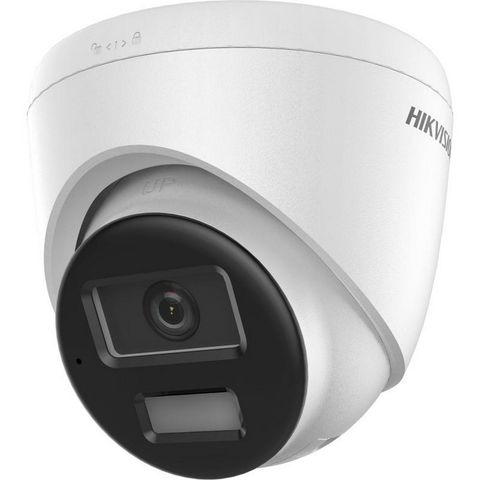 Câmera CFTV IP PoE DS-2CD1323G2-LIUF/SL Dome 2.0MP IR 30m 2,8 mm Hikvision - com Microfone embutido