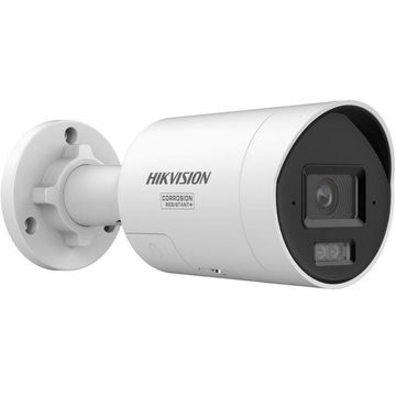 Câmera CFTV IP PoE DS-2CD2047G3-LI2UY/SRB 2.8MM Bullet 4.0MP IR 40m 2,8 mm ColorVu Acusense Hikvision