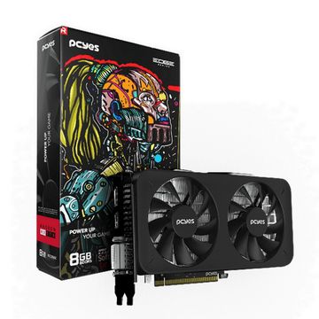Placa de Vídeo Pcyes Geforce RX 570 8GB DDR5 256Bits HDMI DVI Displayport - PVEX5708GB2F