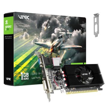 Placa de Video VINIK Geforce G210  1GB DDR3 64Bits HDMI DVI VGA - GPUVK2101GBLP0H2