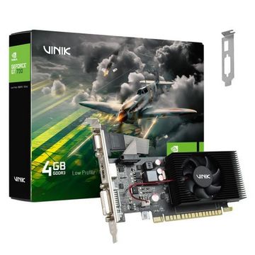 Placa de Video VINIK Geforce GT730 4GB DDR3 128Bits HDMI DVI VGA - GPUK7304GBLP0H2