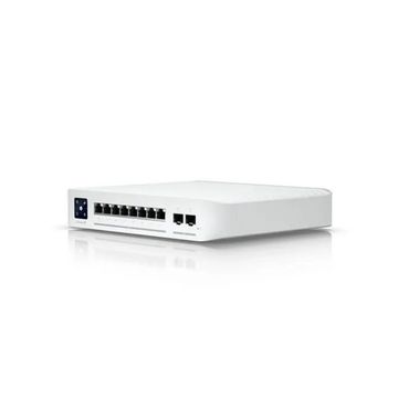 Switch PoE++ Gerenciável L3 Ubiquiti Unifi USW-PRO-8-POE-BR 8 Portas + 2 Portas 10G