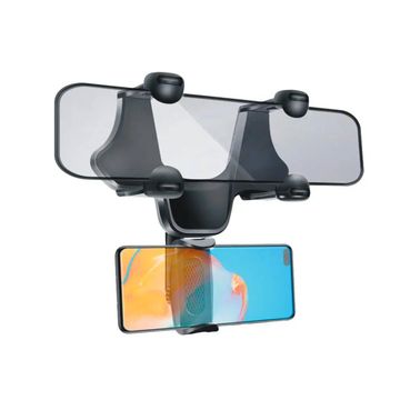 Suporte de Celular e GPS para Carro Retrovisor com Rotação em 270° X-cell - XC-SP-23-SINOP-03