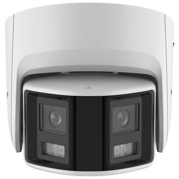 Câmera CFTV IP PoE DS-2CD2347G2P-LSU/SL Dome 4.0MP Panorâmica ColorVu 30m AcuSense Lente 2,8 mm Microfone Embutido Hikvision